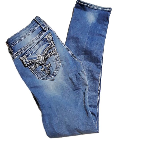 Rock Revival Denim - Rock Revival Jen Straight Denim Jeans- Womens Sz 27
